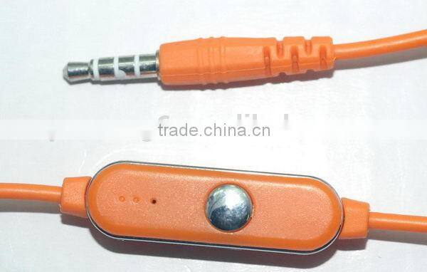 Discount newest stereo headphone fabric cables