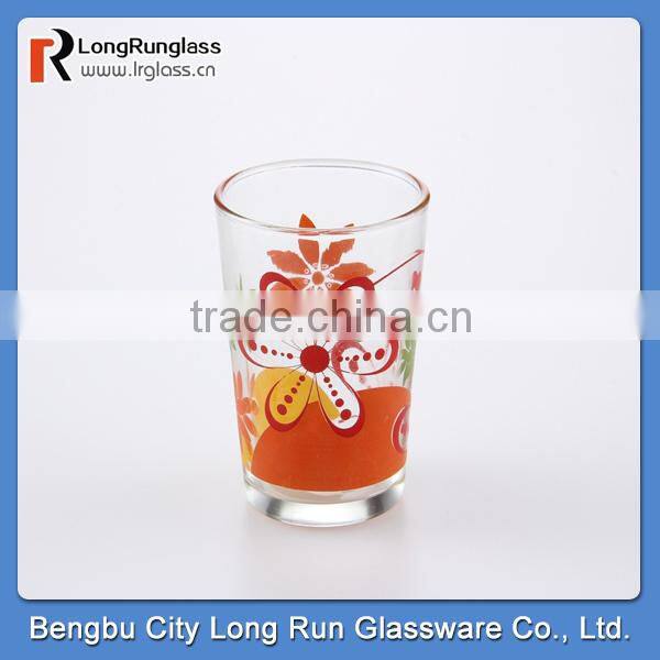LongRun promotional colorful white wine glass cup