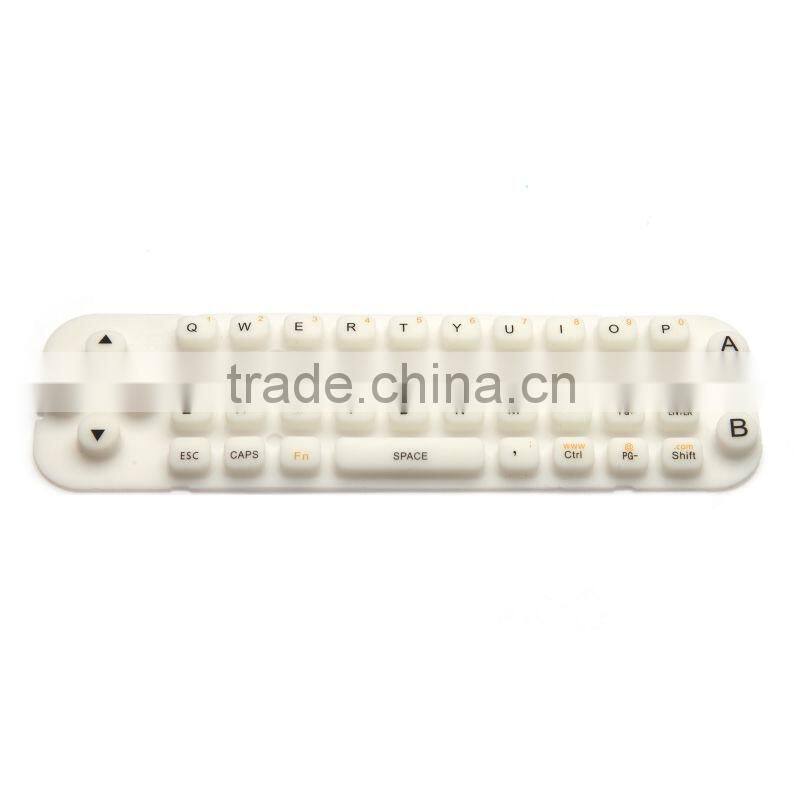 Factory custom silicone button, conductive silicone single button, OEM silicone push button