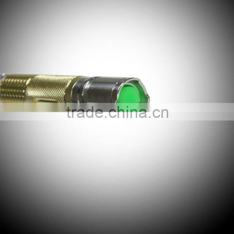 2012 TrustFire special design for identification jewelry TR-Y1 CREE XR-E yellow 139lm jade light(1*18650)