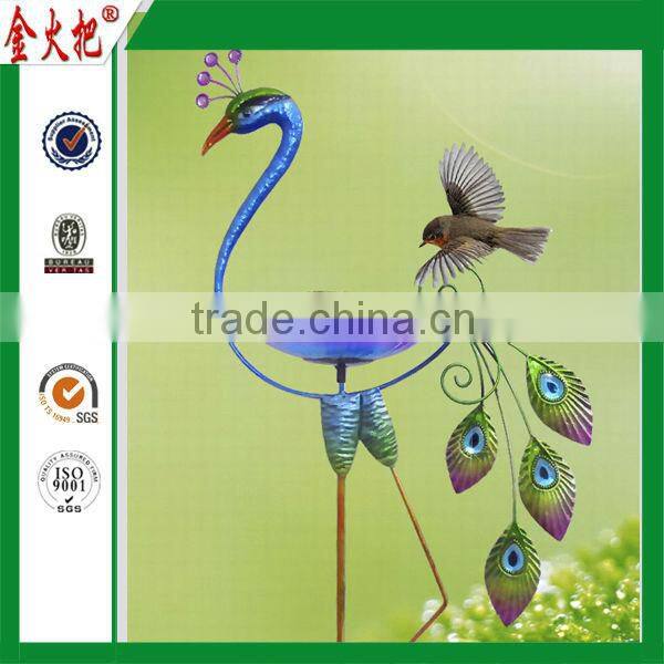 Metal painted Gecko wall decoration