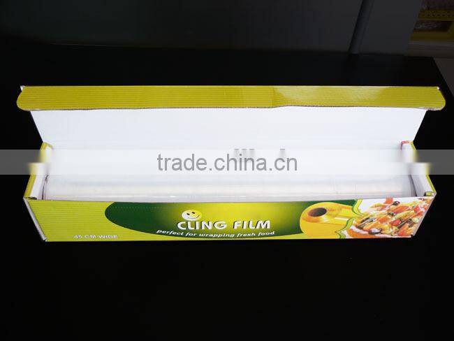 PE Plastic Cling Film For Food Warp