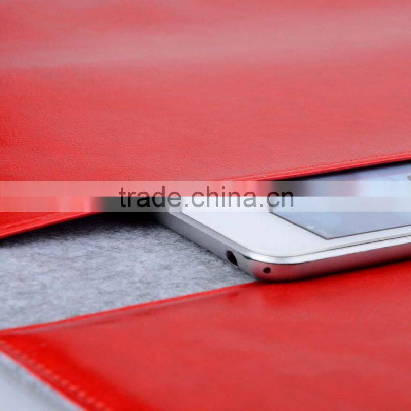 Premium Gift Wool Felt Laptop Sleeve for MacBook Air Pro 11" 13" 15" Laptop Bag