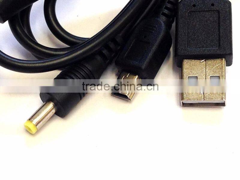 New 2-in-1 USB Data & Power Cable for Sony PSP 1000 or for PSP Slim 2000 Data Cable
