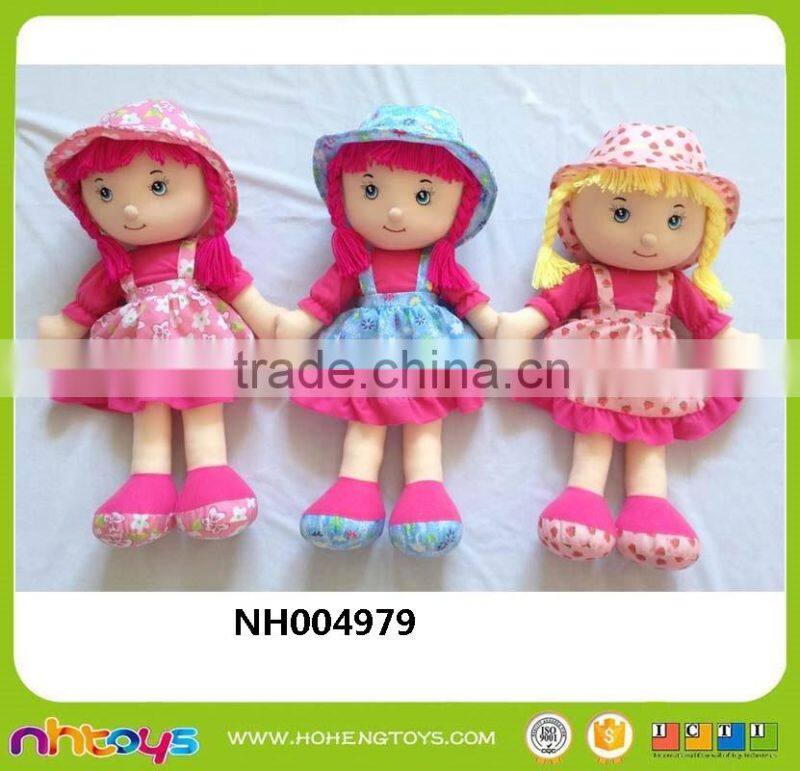 Toy stuffed plush doll stuffed doll