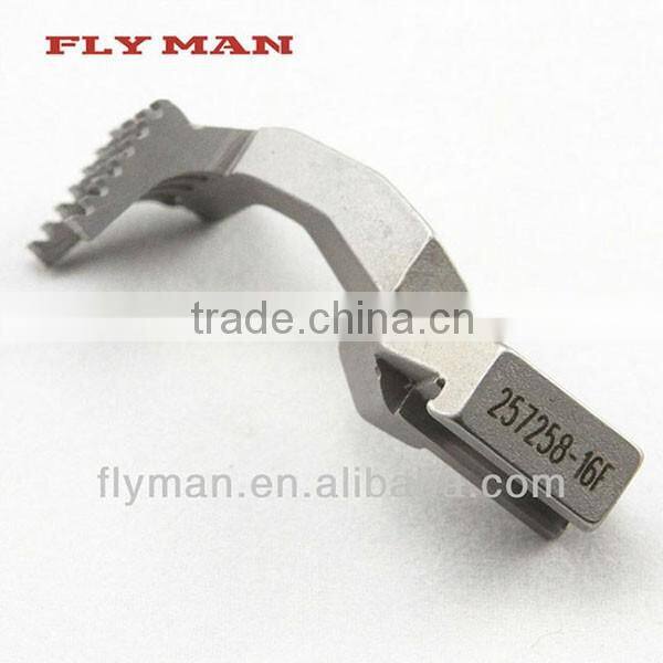 257206-16F 257258-16F Feed Dog For Pegasus W500 sewing machine part