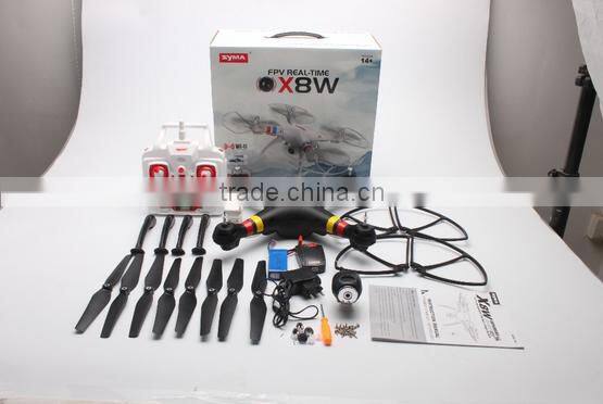High quality Syma X8W 3D 2.4G 4CH 4-axis RC airplane with Six axis gyroscope rc airplane for sale