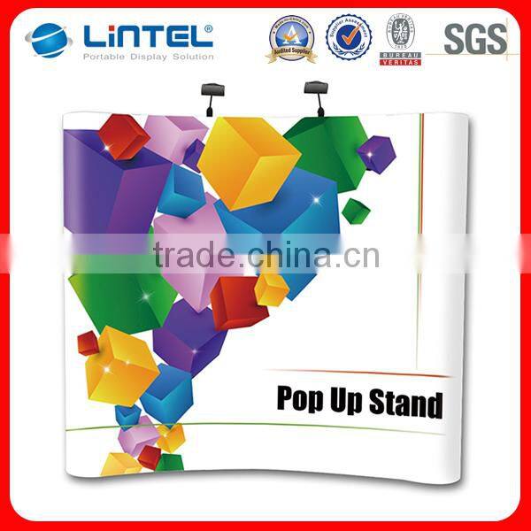 adjustable aluminum pop up stand for backdrop display