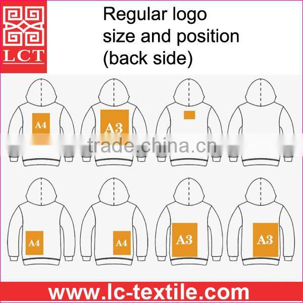 no minimum cheap promotional custom print pullover hoodie LCTH-003