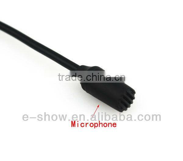 New Black 2 PIN Ear Rod Headphone for Motorola Radio Two-way Radios GP88 GP300 GP2000 P040 PRO1150