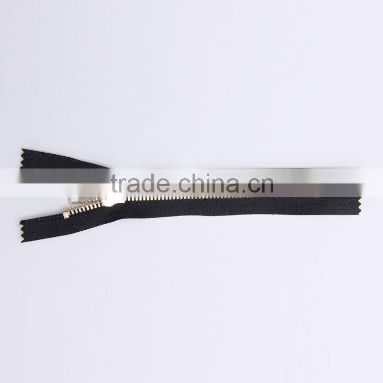 supery 8# metal zipper, Y type teeth, closed-end zipper