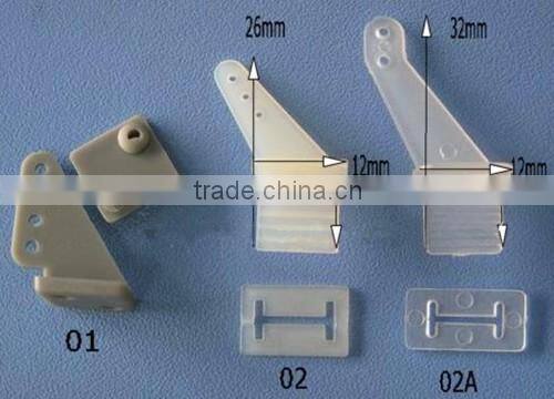 RC Aircraft Parts 10pcs/pack 2 holes 3 holes 4 holes Plastic Zip Horn Foam / Light wood Aircraft DIY Necessary Accessories