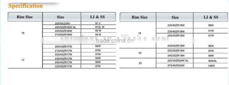 China HORIZON Tyre Ultra High Performance Car Tire 255/30ZR24