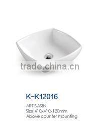 bathroom 480mm rectangle above counter mounting face basin