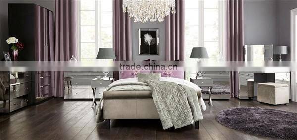 Bedroom furniture mirrored nightstand bedroom furniture corner drawers