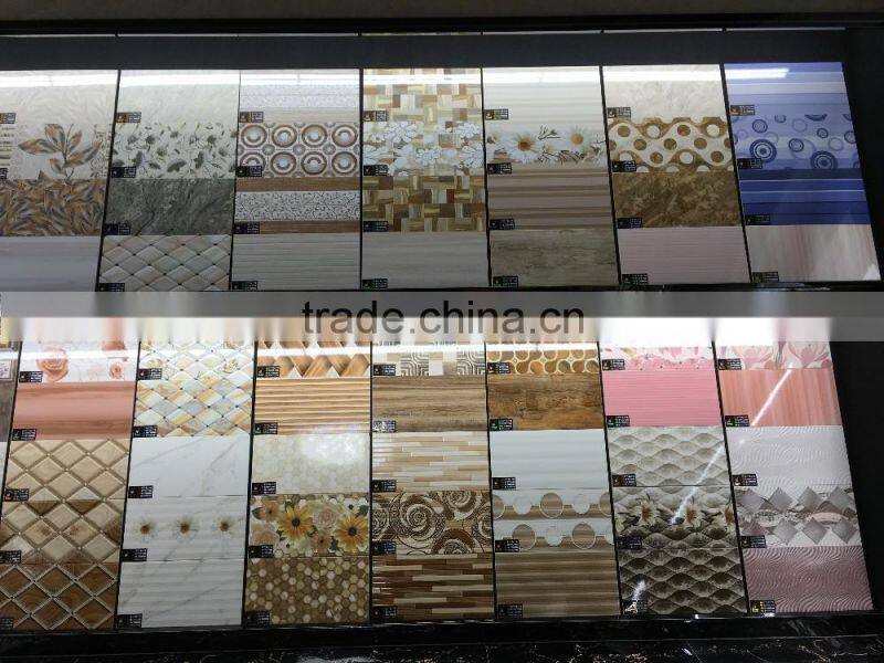 250X500 Fuzhou 3d digital bathroom kitchen design ceramic wall tile, floor tile