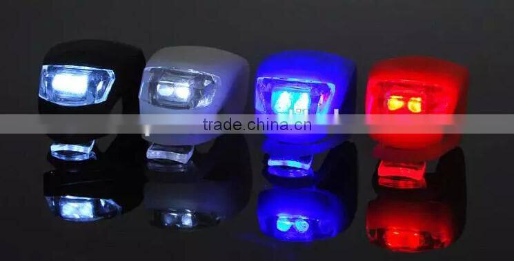 Hot selling silicone LED bicycle light