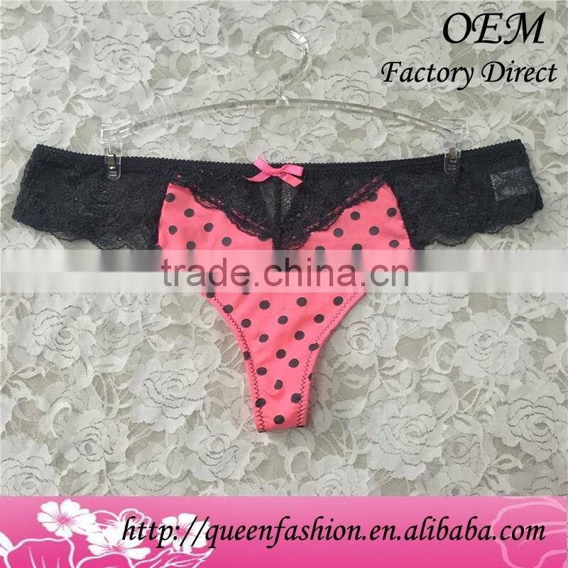 Wholesale sexi UK women underware design pictures pantys lace lady undergarments