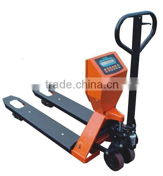 Weight scale hand pallet truck 2 Ton