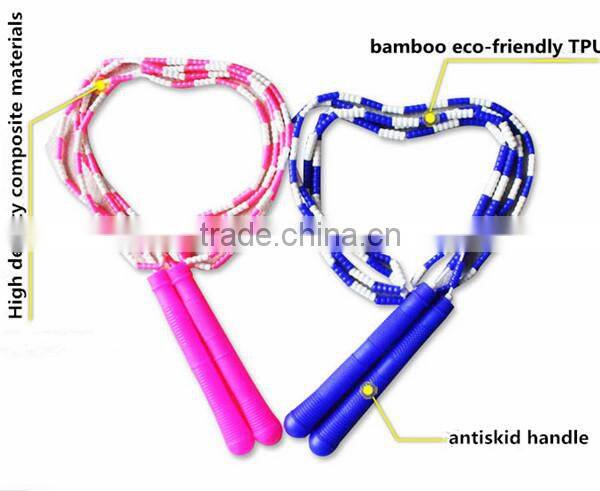 comfortable jump smart yoga bamboo rope