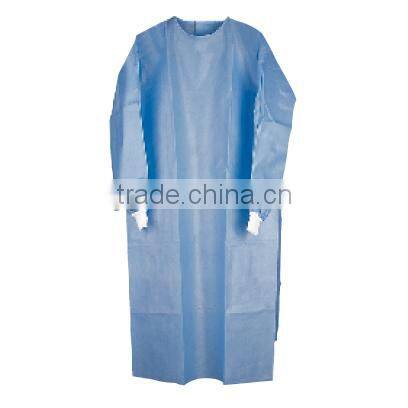 medical 40gsm nonwoven disposable gown