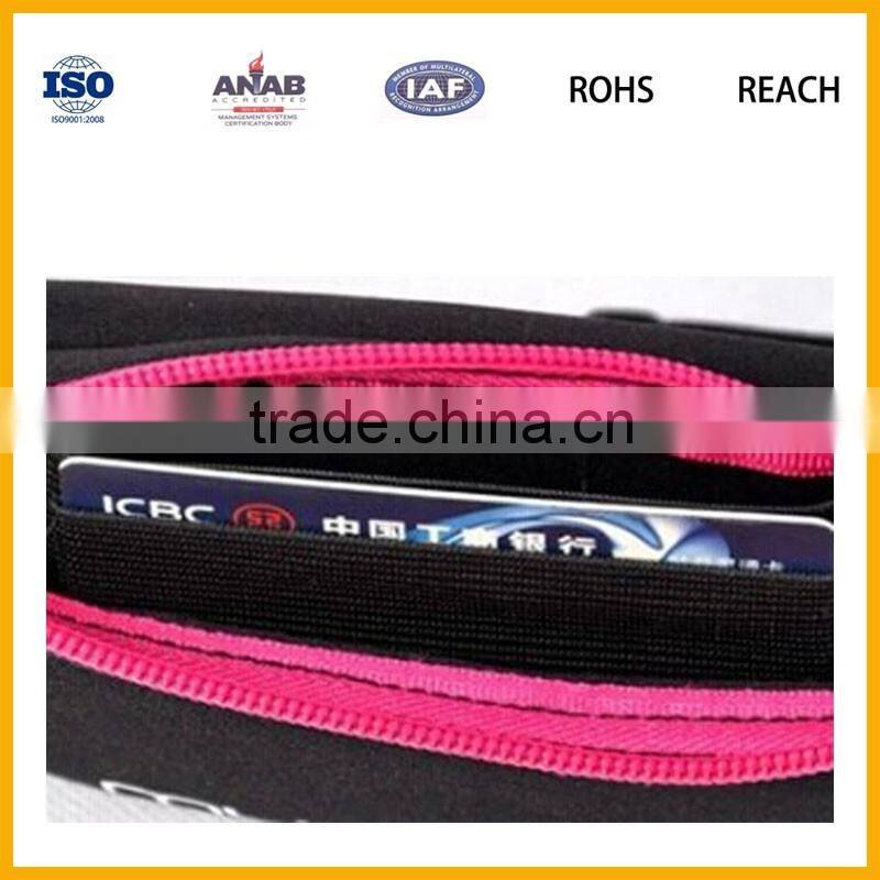 2016 Elegant Breathable Neoprene Running Belt Sport Men and Women waist bag for Sale