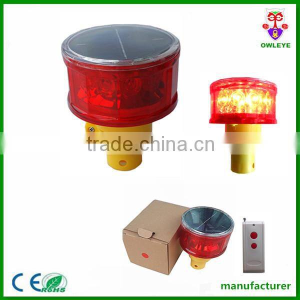 flashing led remote control warning light/remote controlled strobe lights