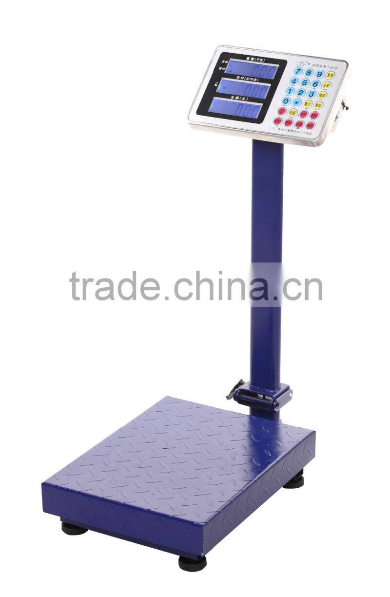 60kg 20g 40*50cm portable platform scale price computing weighint scale vegetable fruit scale