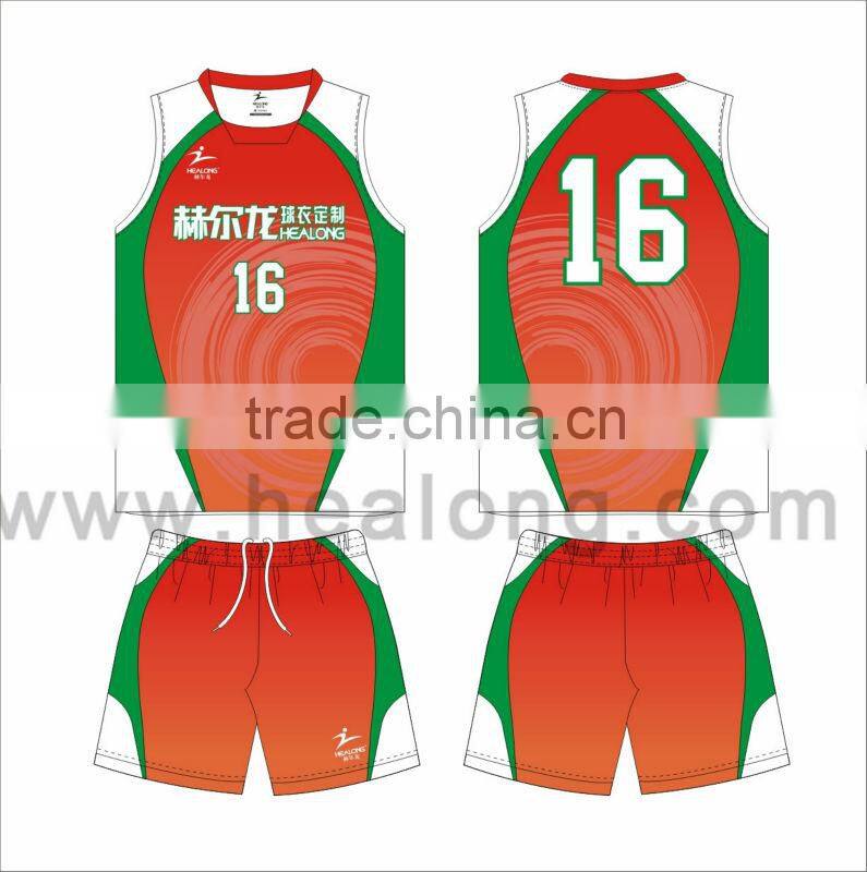 high quality custom beach volleyball jersey