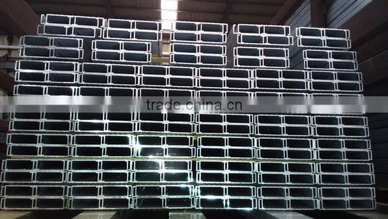 Mill finish or Anodized aluminium structural frame