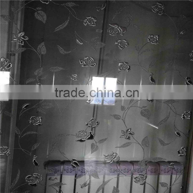 tranparent interior glass titanium door glass