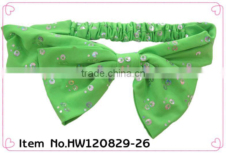 baby soft elastic bow headbands accessories