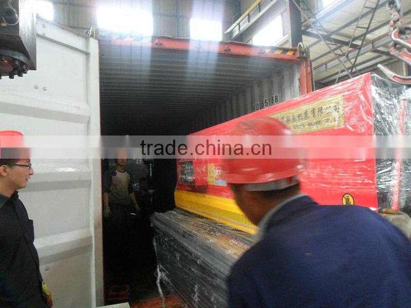 Hydraulic guillotine iron steel stainless plates sheet shearing and cutting machine