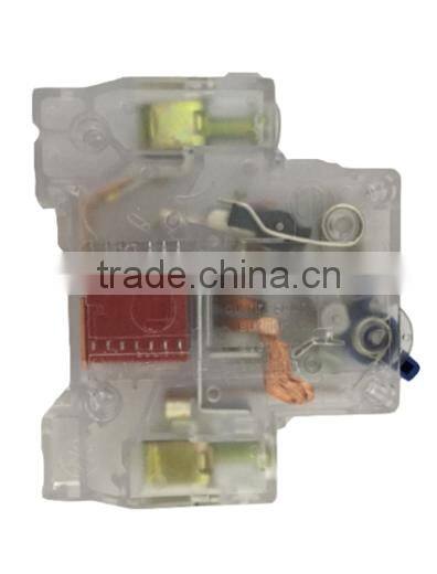 2P mini circuit breaker with transparent cover DZ47-63 6-32A