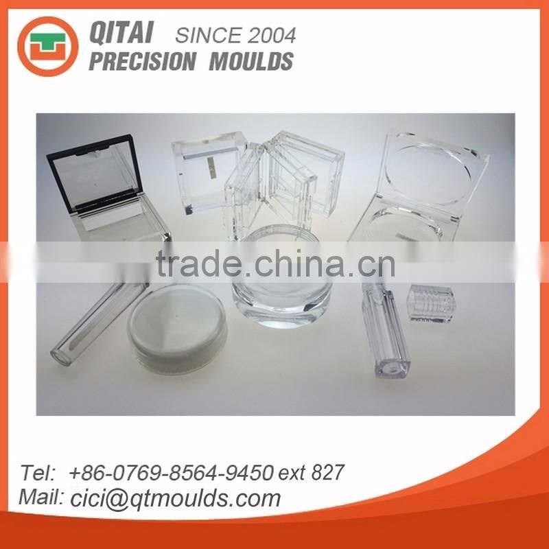 Cosmetic empty container plastic used mould and design,used plastic injection moulds