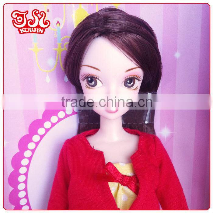 11.5 inch fashion doll with DIY doll toy accessories
