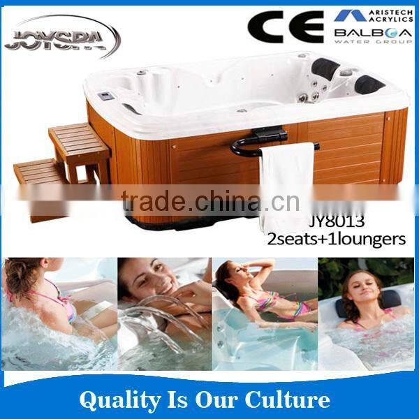 JY8013 two person massage outdoor spa/ massage hot tub outdoor spa pool sexy massge spa/ outdoor whirlpool spa