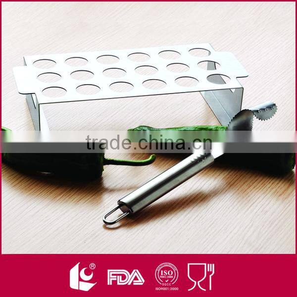 Kitchen holder set,incl.1xcapsicum spoon,1xBBQ rack