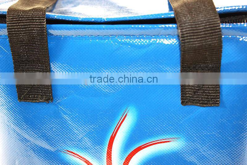 Promotion new design non-woven insulated cooler bag, lunch cooler bag wholesale