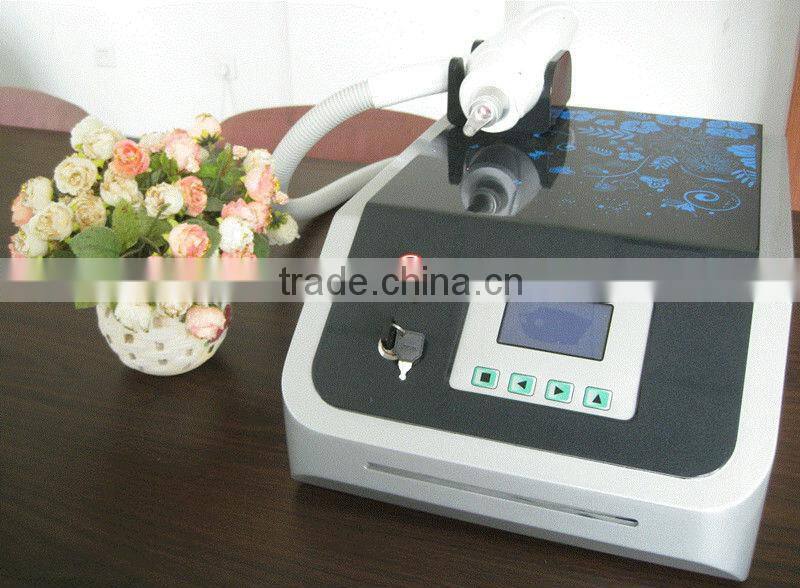 Q-switch laser removal tattoo on eyebrow