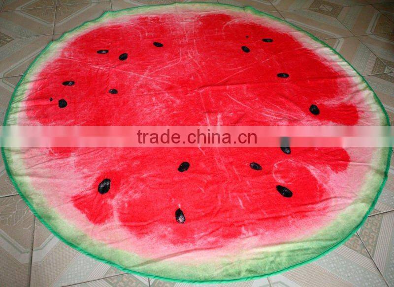 High Quality 100% Cotton Special Shaped Beach Towels