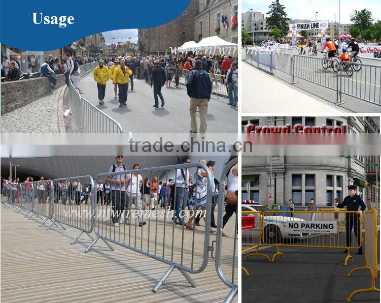 Guangzhou factory supply pedestrian barriers/crowd control fencing
