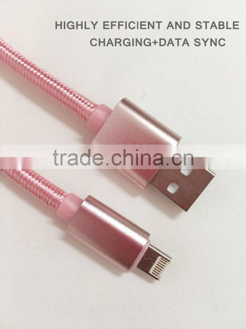 Hot Selling USB Data Cable Sync Data and Charging USB Charger 2 in 1 Data Line