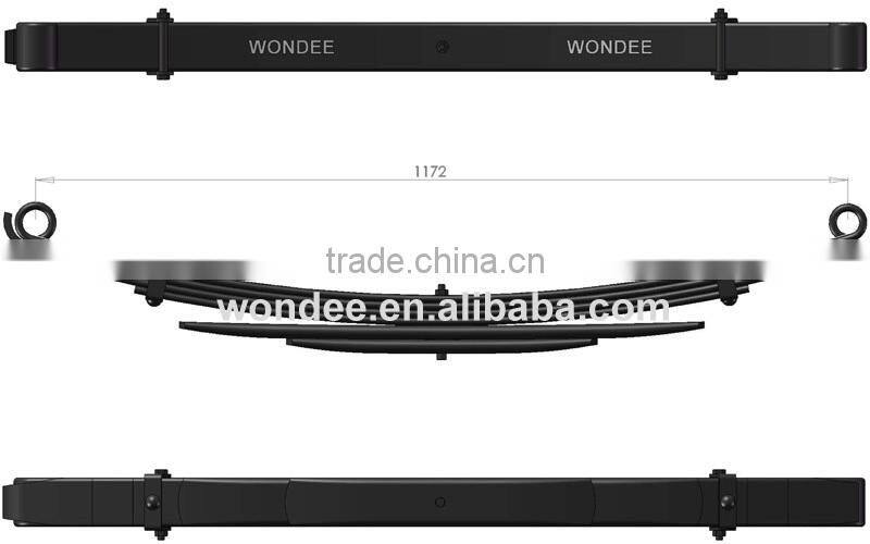 MZ2R P70/11/4 Russia Market Truck Parts Leaf Spring Suspension