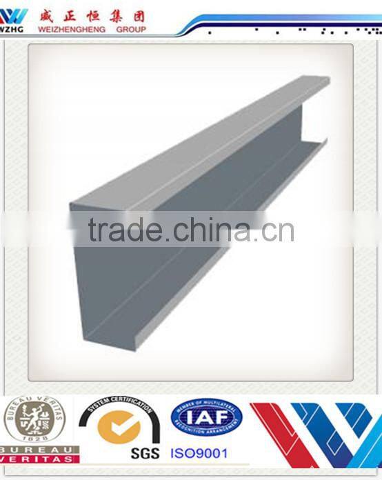 alibaba hot sale steel c purlin/ galvanized steel C purlin/ galvanized c purlin
