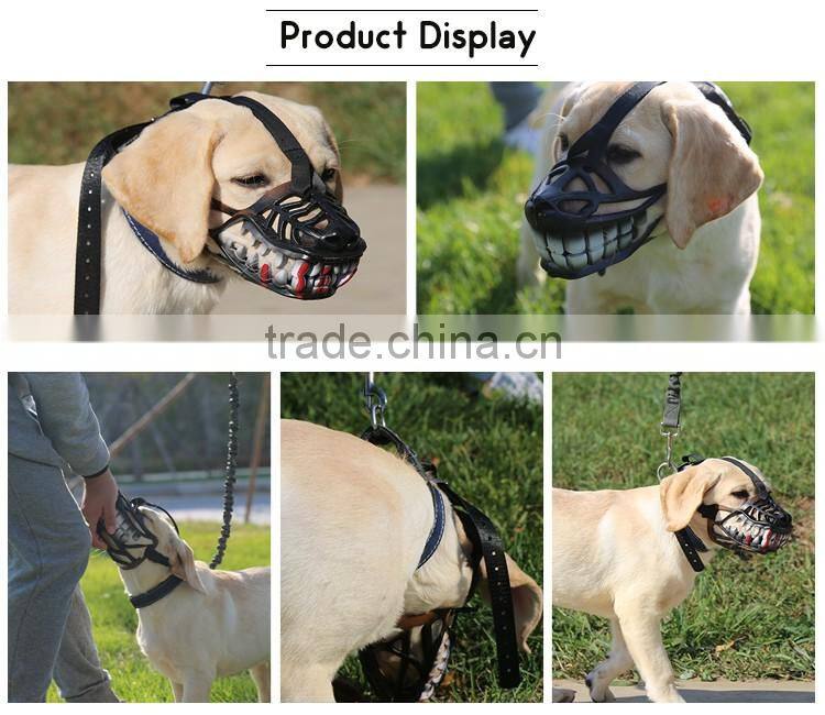 Adjustable Dog Muzzle Breathable Safety