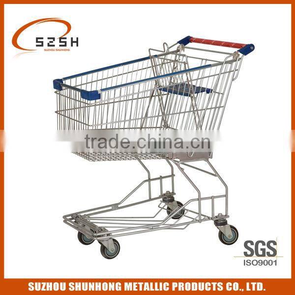 general use shopping cart wagon with 1 baby seat for sale