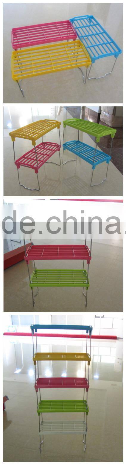 plastic storage shelf & rack for sundries on hot sale