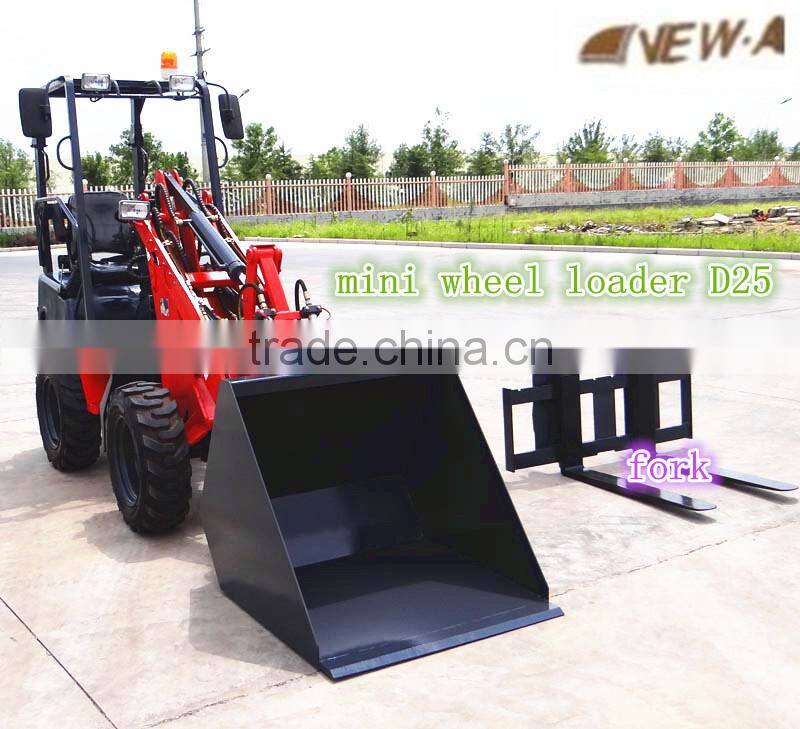 Latest China Mini skid steers 4WD Mini Loaders