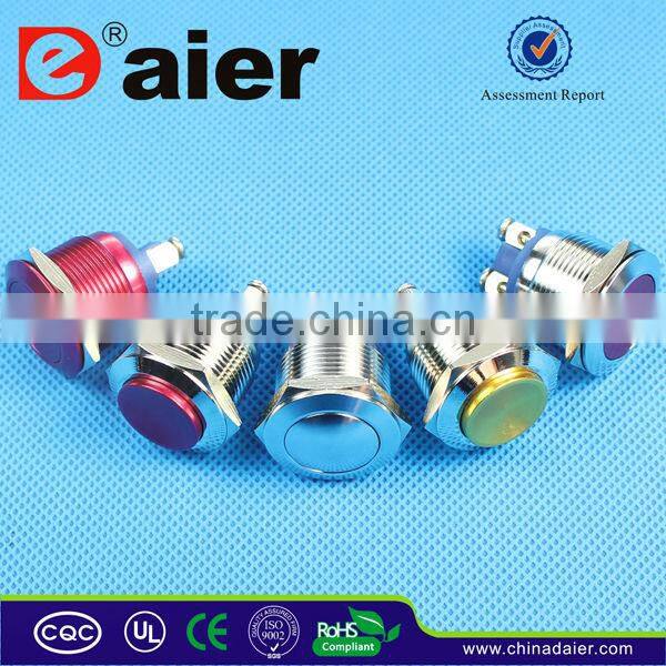 19mm momentary metal push button switch